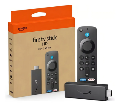 Amazon Fire Tv Stick 4a Gen Preto 8gb 1gb Ram Controle Voz Preto De Voz