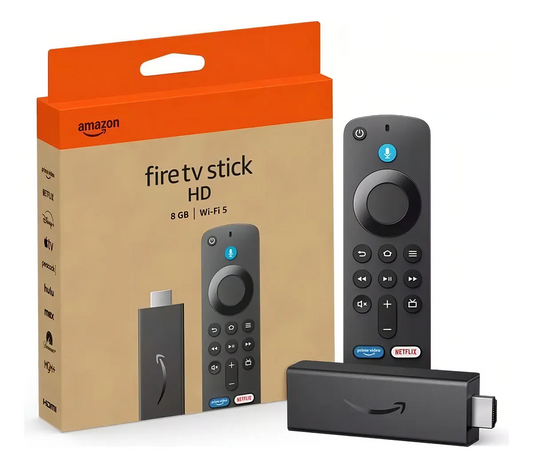 Amazon Fire Tv Stick 4a Gen Preto 8gb 1gb Ram Controle Voz Preto De Voz