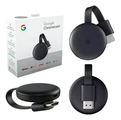 Google Chromecast 3 Chromecast 3 3ª geração Full HD