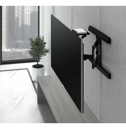 Suporte Para Receptor Acessorios Tv Box Ajuste Tv Ou Monitor Preto