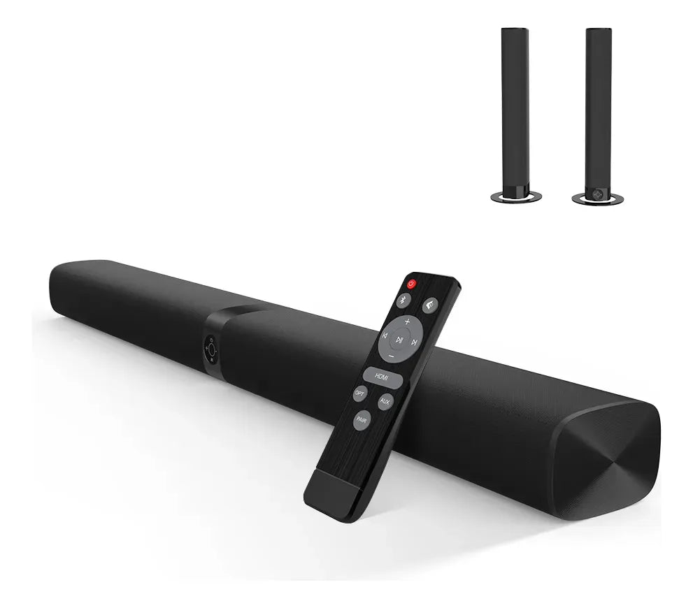 Sound Bar Assistrust KY-8000 60W Bluetooth 5.0 HDMI AUX Con Controle Remoto