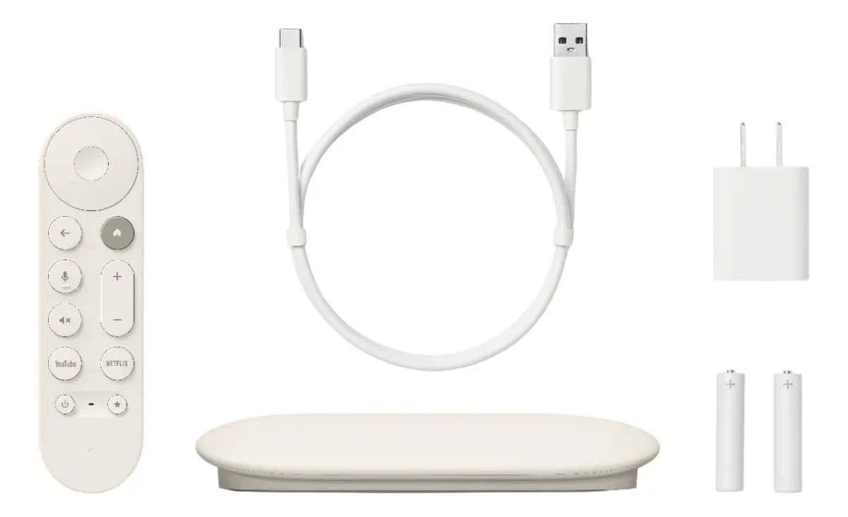 Google Tv Streamer 4k Com 32gb, 4gb Ram Lançamento Original Branco De Voz