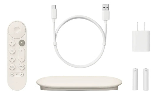 Google Tv Streamer 4k Com 32gb, 4gb Ram Lançamento Original Branco De Voz