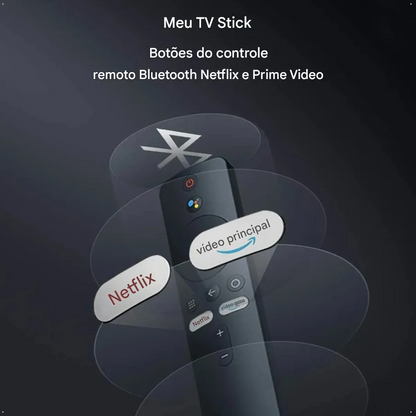 Xiaomi Mi Tv Stick Full Hd 8gb Controle Por Voz De Televisão Preto De Voz