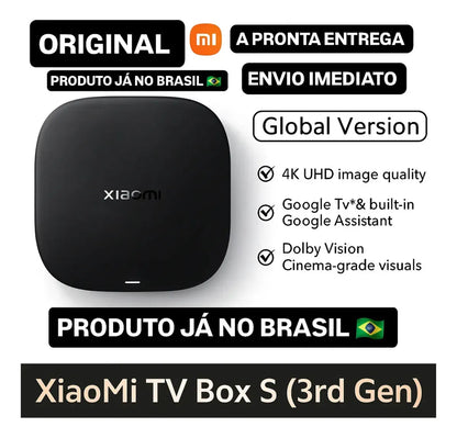 Xiaomi MI BOX S 3a Geração