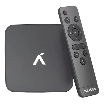 v box Aquário plus STV-3000 4k padrão 4K 16GB preto com 2GB de memória ram