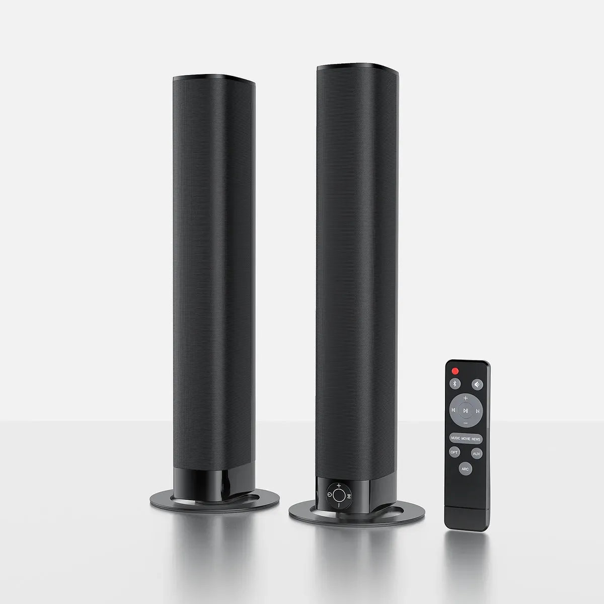 Sound Bar Assistrust KY-8000 60W Bluetooth 5.0 HDMI AUX Con Controle Remoto