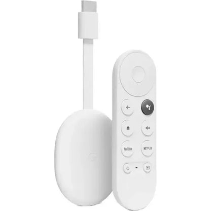 Google Chromecast 4ª geração de voz HD 8GB branco com 1.5GB